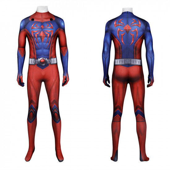 Marvel's Spider-Man 2 Peter Parker Scarlet III Suit Cosplay Jumpsuit Marvel's Spider-Man 2 Peter Parker Scarlet III Suit Cosplay Jumpsuit