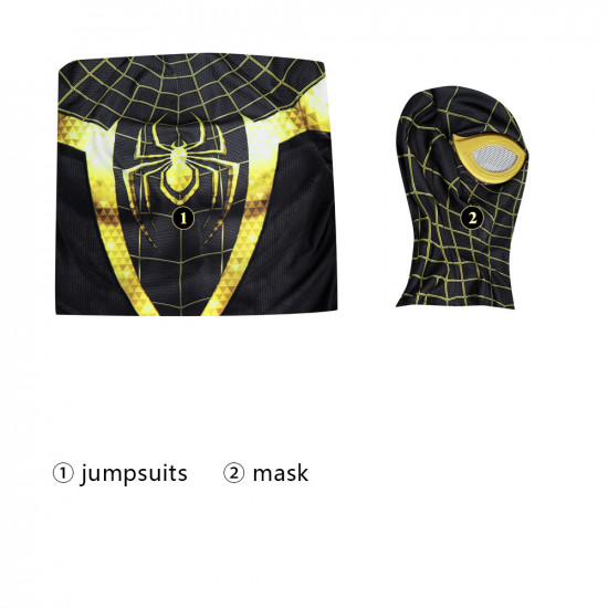 Marvel's Spider-Man Miles Morales Uptown Pride Suit Cosplay Jumpsuit Marvel's Spider-Man Miles Morales Uptown Pride Suit Cosplay Jumpsuit