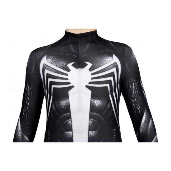 Marvel Spider-Man 2 Venom Black Suit Kids Jumpsuit
