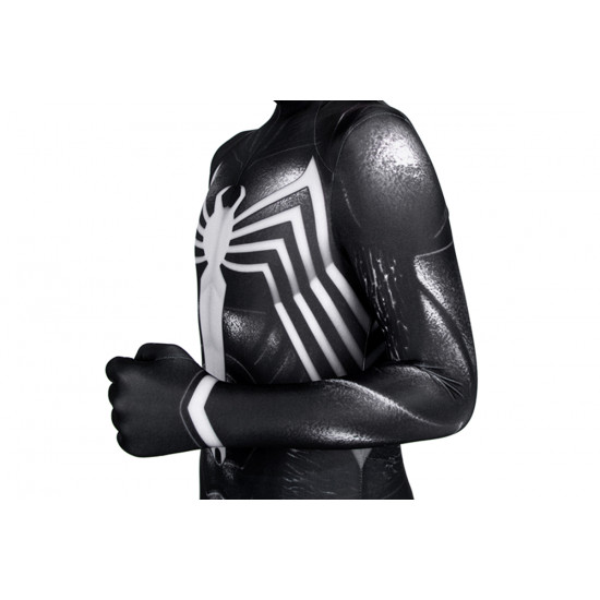 Marvel Spider-Man 2 Venom Black Suit Kids Jumpsuit