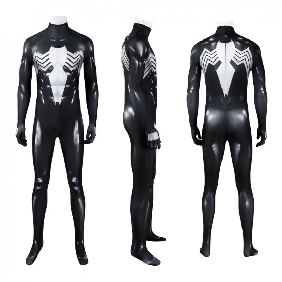 Marvel's Spider-Man 2 Classic Black Suit Cosplay Jumpsuit Marvel's Spider-Man 2 Classic Black Suit Cosplay Jumpsuit