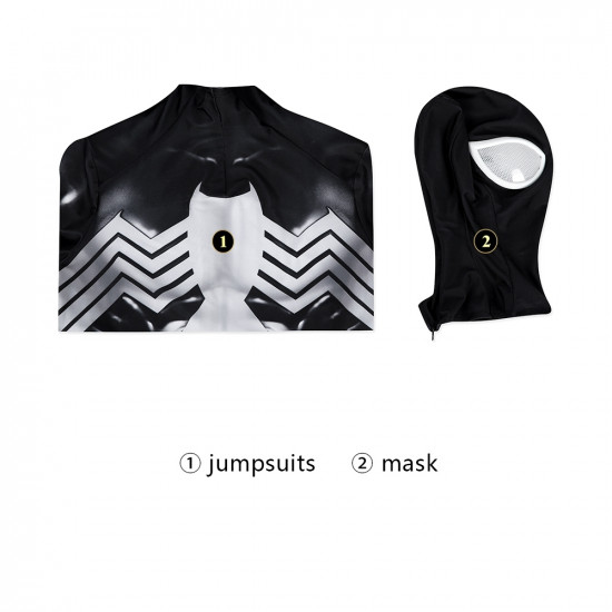 Marvel's Spider-Man 2 Classic Black Suit Cosplay Jumpsuit Marvel's Spider-Man 2 Classic Black Suit Cosplay Jumpsuit