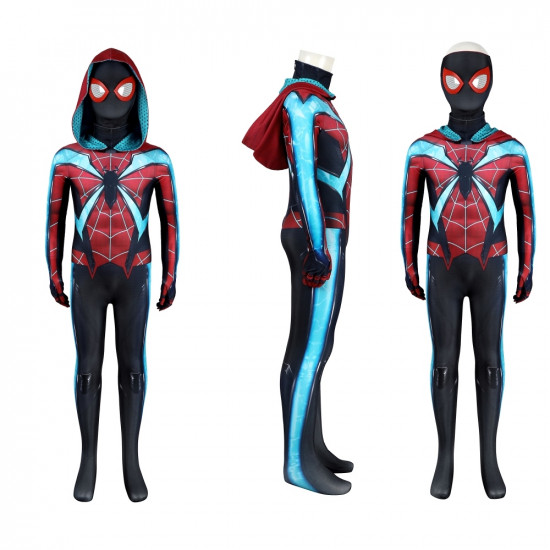 Marvel's Spider-Man 2 Evolve Suit Kids Cosplay Jumpsuit Marvel's Spider-Man 2 Evolve Suit Kids Cosplay Jumpsuit