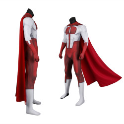 Mortal Kombat 1 Omni-Man Nolan Grayson Jumpsuit with Cape Mortal Kombat 1 Omni-Man Nolan Grayson Jumpsuit with Cape