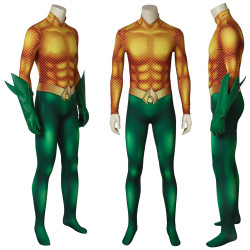 Movie Aquaman Arthur Curry 3D Jumpsuit Movie Aquaman Arthur Curry 3D Jumpsuit