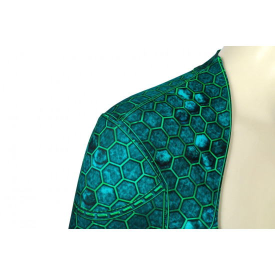 Movie Aquaman Mera 3D Cosplay Jumpsuit