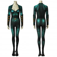 Movie Aquaman Mera 3D Jumpsuit