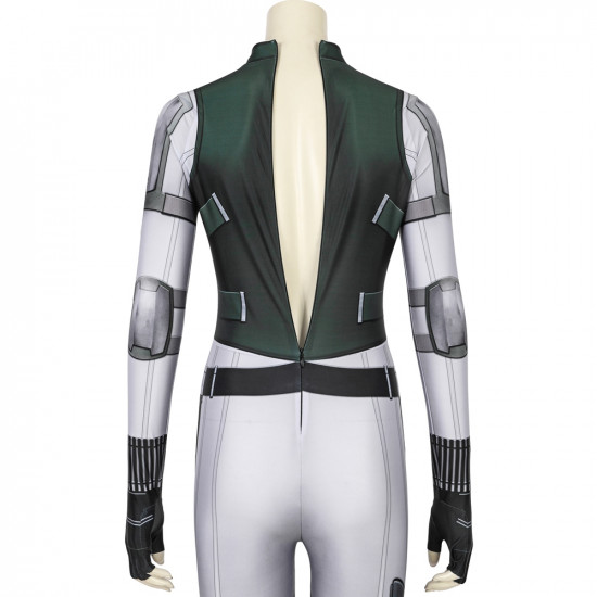 Movie Black Widow Yelena Belova 3D Cosplay Jumpsuit Movie Black Widow Yelena Belova 3D Cosplay Jumpsuit