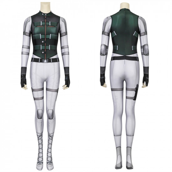 Movie Black Widow Yelena Belova 3D Cosplay Jumpsuit Movie Black Widow Yelena Belova 3D Cosplay Jumpsuit