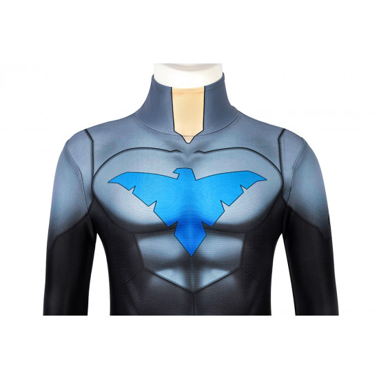 Nightwing Son of Batman Kids 3D Jumpsuit Nightwing Son of Batman Kids 3D Jumpsuit