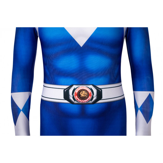 Power Rangers Billy Blue Ranger Kids 3D Jumpsuit