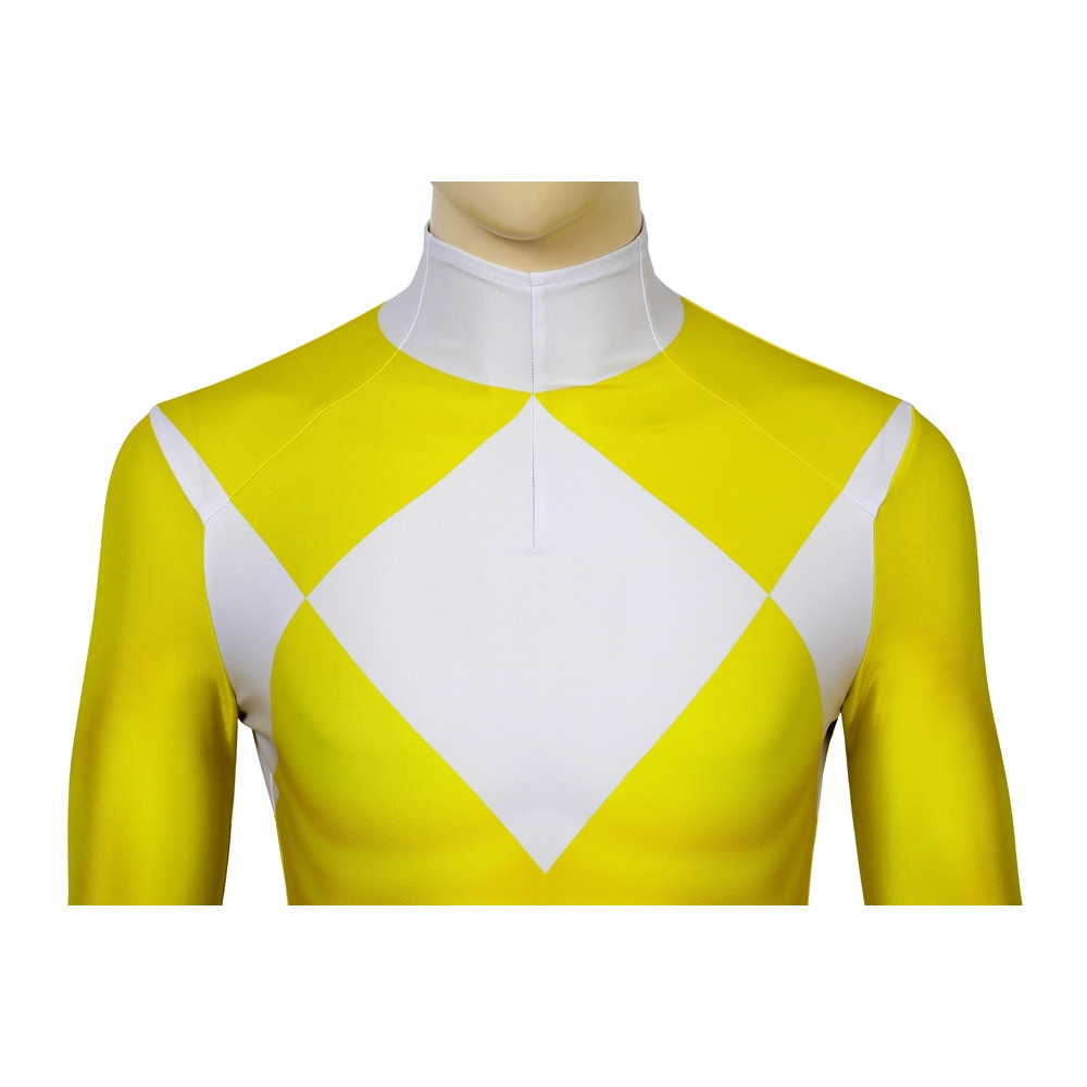 Power Rangers Boy Tiger Ranger Male 3D Jumpsuit
