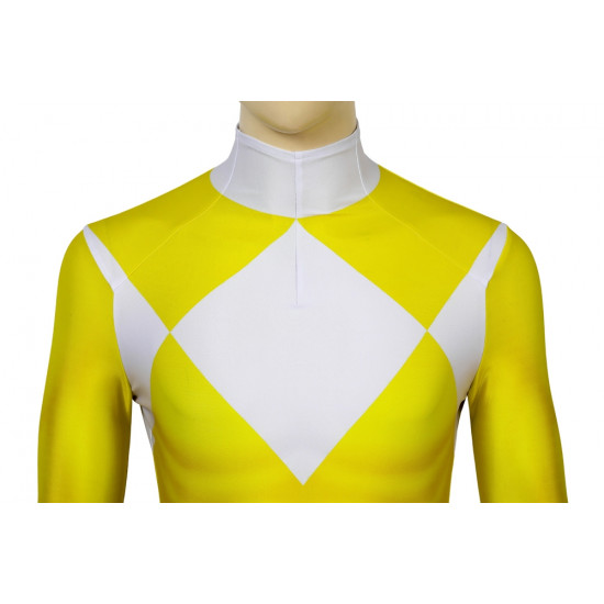Power Rangers Boy Tiger Ranger Male 3D Jumpsuit