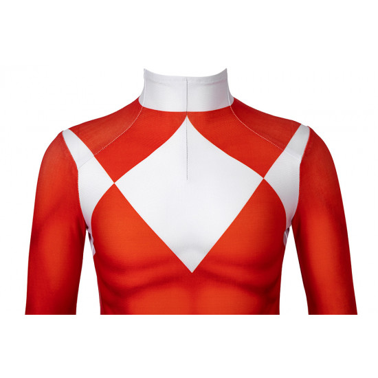 Power Rangers Jason Red Ranger Kids 3D Jumpsuit