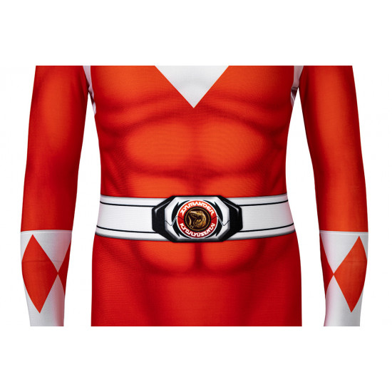 Power Rangers Jason Red Ranger Kids 3D Jumpsuit