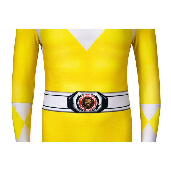 Power Rangers Trini Kwan Yellow Ranger Kids 3D Jumpsuit