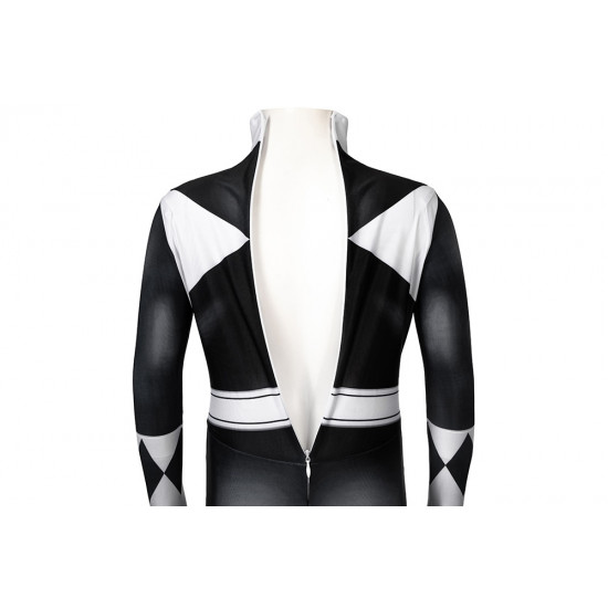 Power Rangers Zack Black Ranger Kids 3D Jumpsuit Power Rangers Zack Black Ranger Kids 3D Jumpsuit
