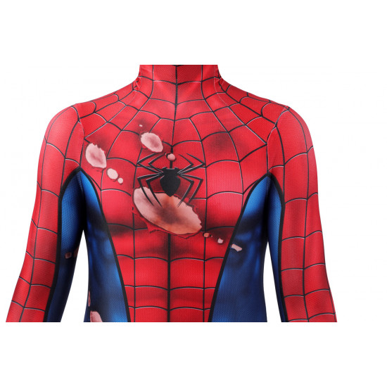 PS5 Marvel's Spider-Man Classic Damaged Suit Kids Jumpsuit PS5 Marvel's Spider-Man Classic Damaged Suit Kids Jumpsuit