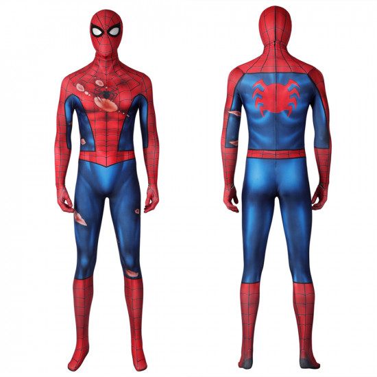 PS5 Spider-Man Classic Suit Damaged Version Jumpsuit PS5 Spider-Man Classic Suit Damaged Version Jumpsuit