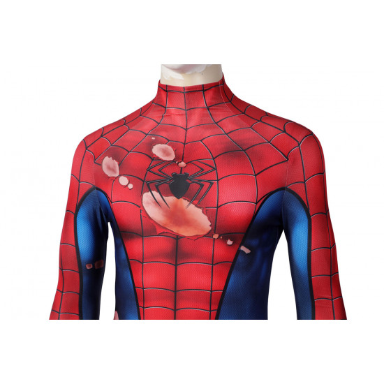 PS5 Spider-Man Classic Suit Damaged Version Jumpsuit PS5 Spider-Man Classic Suit Damaged Version Jumpsuit