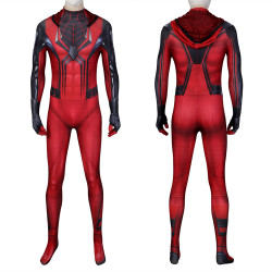 PS5 Spider-Man Crimson Cowl Suit Cosplay Jumpsuit PS5 Spider-Man Crimson Cowl Suit Cosplay Jumpsuit