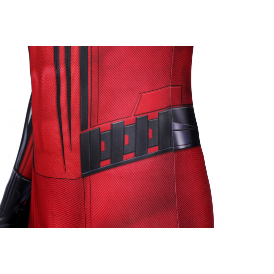 PS5 Spider-Man Crimson Cowl Suit Cosplay Jumpsuit PS5 Spider-Man Crimson Cowl Suit Cosplay Jumpsuit