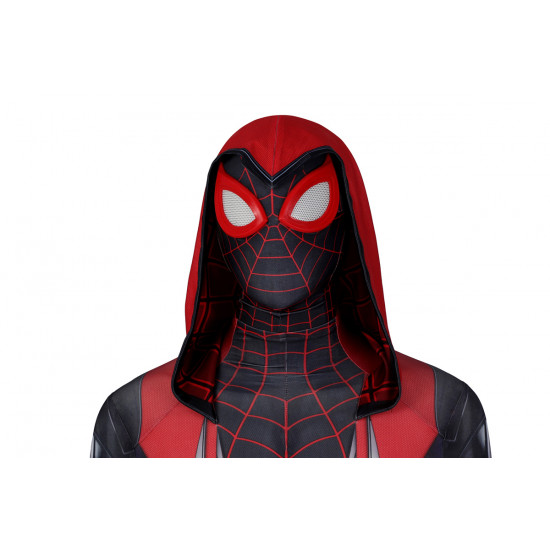 PS5 Spider-Man Crimson Cowl Suit Cosplay Jumpsuit PS5 Spider-Man Crimson Cowl Suit Cosplay Jumpsuit