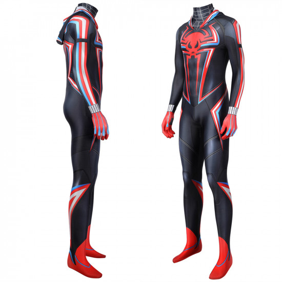 PS5 Spider-Man Miles Morales 2099 Suit Cosplay Jumpsuit