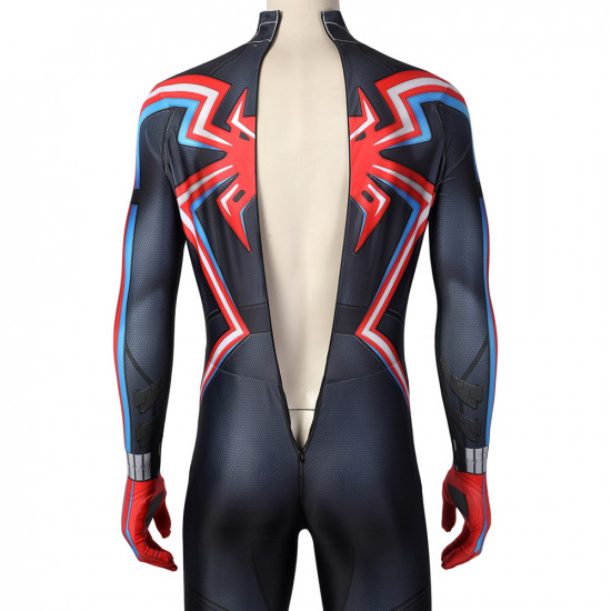 PS5 Spider-Man Miles Morales 2099 Suit Cosplay Jumpsuit