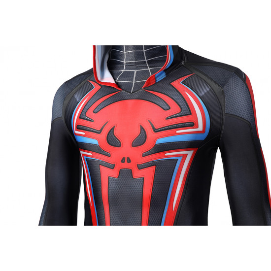 PS5 Spider-Man Miles Morales 2099 Suit Cosplay Jumpsuit