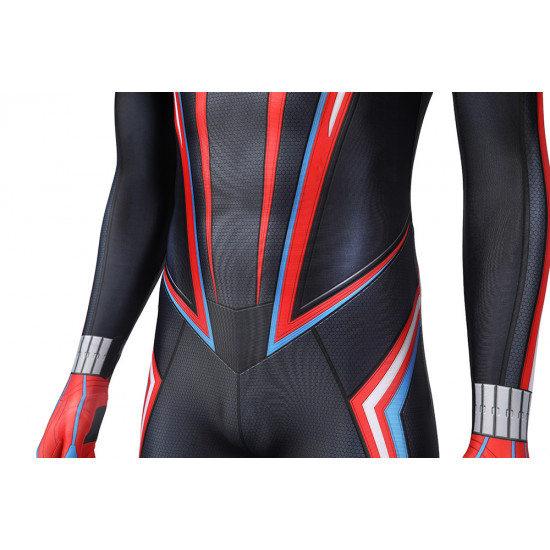 PS5 Spider-Man Miles Morales 2099 Suit Cosplay Jumpsuit