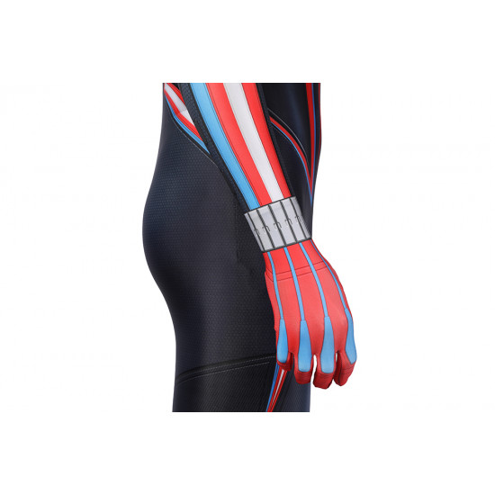 PS5 Spider-Man Miles Morales 2099 Suit Cosplay Jumpsuit