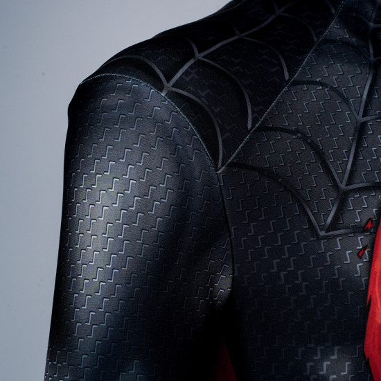 PS5 Spider-Man Miles Morales Cosplay Black Jumpsuit PS5 Spider-Man Miles Morales Cosplay Black Jumpsuit