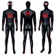 PS5 Spider-Man Miles Morales Cosplay Black Jumpsuit PS5 Spider-Man Miles Morales Cosplay Black Jumpsuit