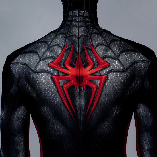 PS5 Spider-Man Miles Morales Cosplay Black Jumpsuit PS5 Spider-Man Miles Morales Cosplay Black Jumpsuit