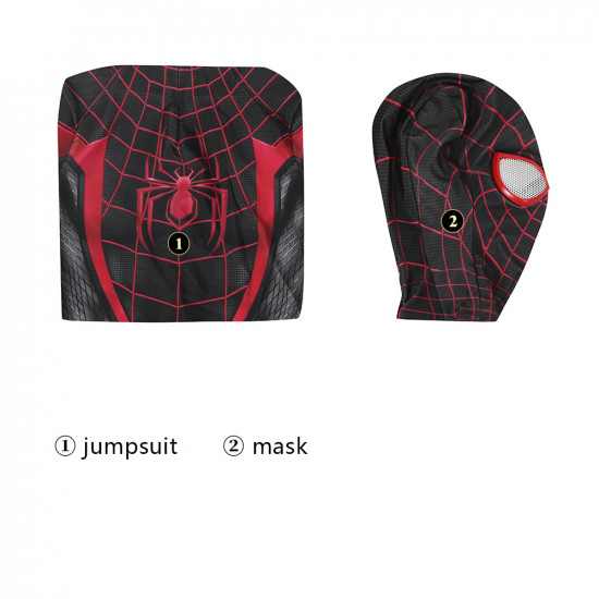 PS5 Spider-Man Miles Morales Kids Jumpsuit PS5 Spider-Man Miles Morales Kids Jumpsuit