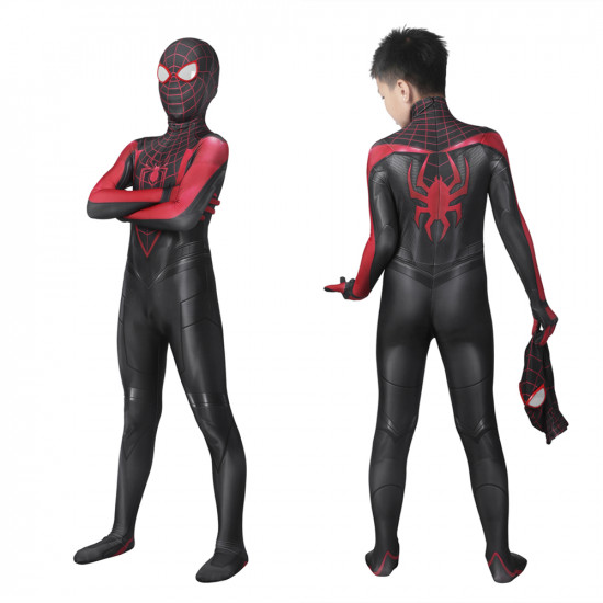 PS5 Spider-Man Miles Morales Kids Jumpsuit PS5 Spider-Man Miles Morales Kids Jumpsuit