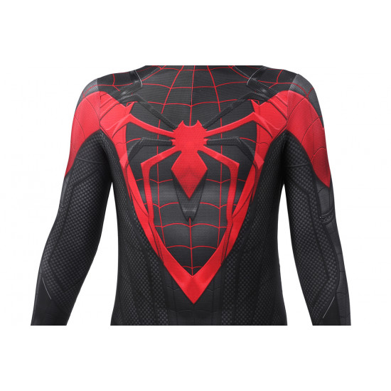 PS5 Spider-Man Miles Morales Suit V2 Kids Jumpsuit PS5 Spider-Man Miles Morales Suit V2 Kids Jumpsuit