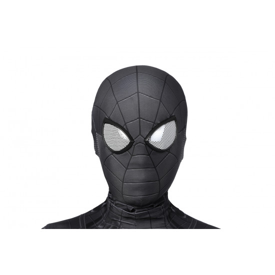 PS5 Spider-Man Miles Morales Symbiote Black Suit Kids Jumpsuit
