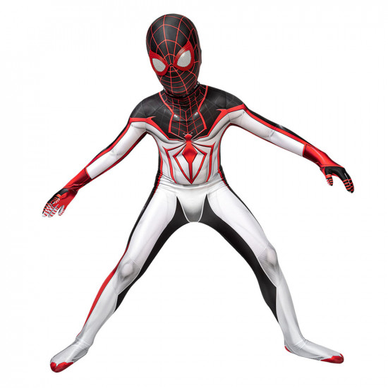 PS5 Spider-Man Miles Morales T.R.A.C.K. 3D Kids Jumpsuit PS5 Spider-Man Miles Morales T.R.A.C.K. 3D Kids Jumpsuit