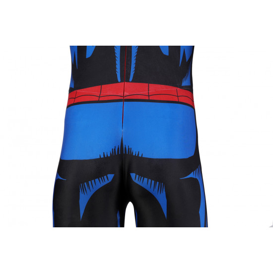 PS5 Spider-Man Vintage Comic Book Suit Jumpsuit