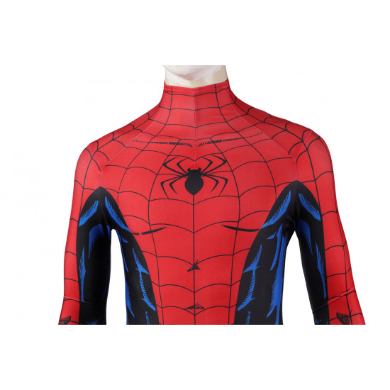 PS5 Spider-Man Vintage Comic Book Suit Jumpsuit