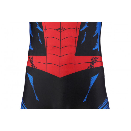 PS5 Spider-Man Vintage Comic Book Suit Jumpsuit