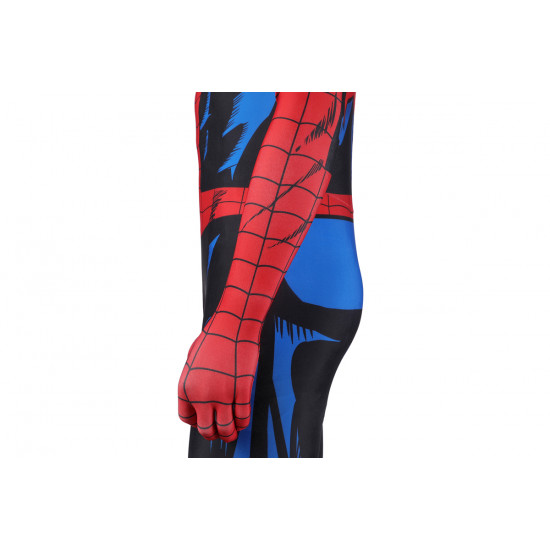 PS5 Spider-Man Vintage Comic Book Suit Jumpsuit