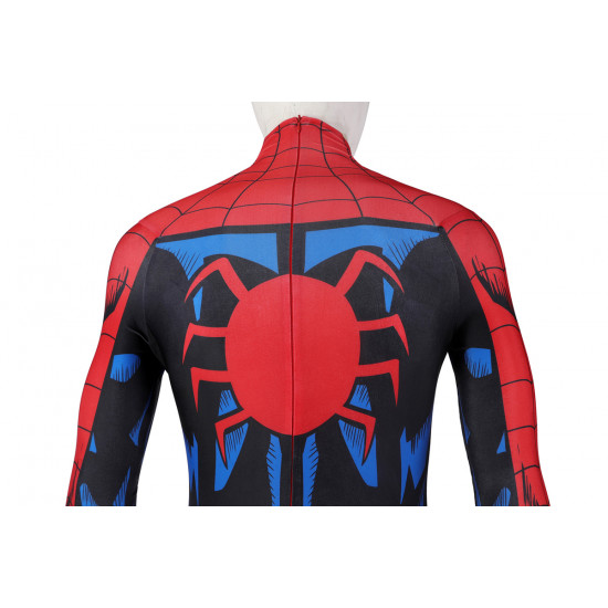PS5 Spider-Man Vintage Comic Book Suit Jumpsuit