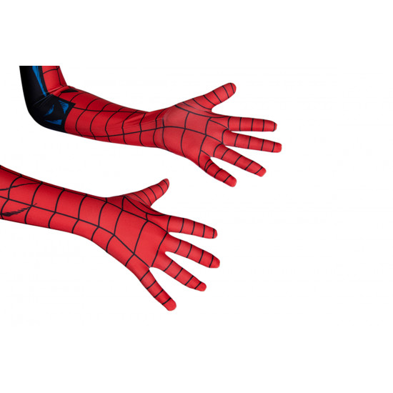 PS5 Spider-Man Vintage Comic Book Suit Kids Jumpsuit PS5 Spider-Man Vintage Comic Book Suit Kids Jumpsuit