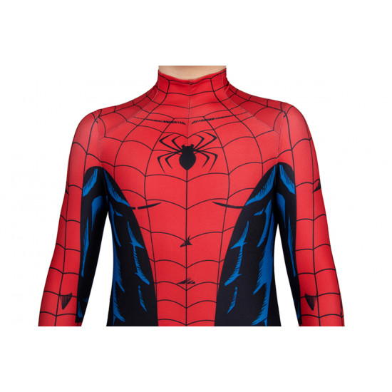 PS5 Spider-Man Vintage Comic Book Suit Kids Jumpsuit PS5 Spider-Man Vintage Comic Book Suit Kids Jumpsuit
