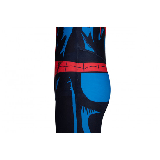 PS5 Spider-Man Vintage Comic Book Suit Kids Jumpsuit PS5 Spider-Man Vintage Comic Book Suit Kids Jumpsuit