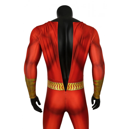 Shazam Billy Baston 3D Cosplay Jumpsuit Shazam Billy Baston 3D Cosplay Jumpsuit