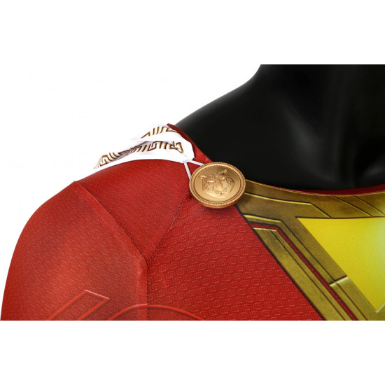 Shazam Billy Baston 3D Cosplay Jumpsuit Shazam Billy Baston 3D Cosplay Jumpsuit